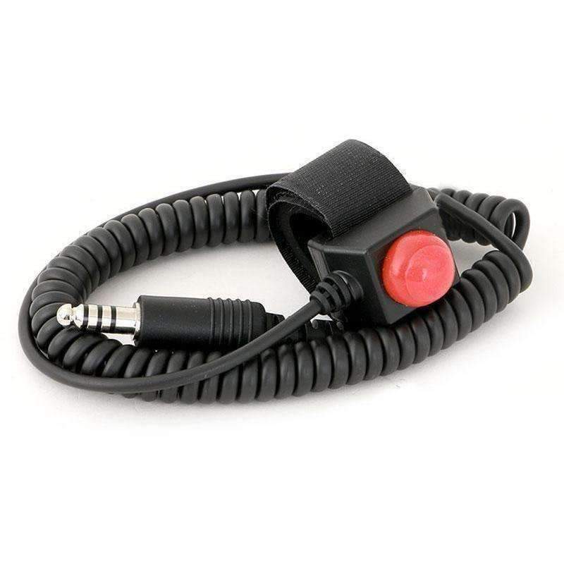 Network Talk Button Quick Disconnect Push to Talk Buttons - Complete Velcro Mount Quick Di ...