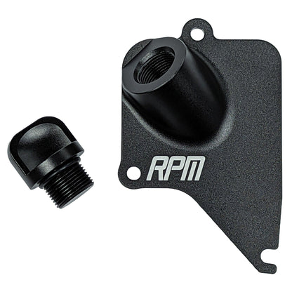 RPM Polaris RZR Pro R Oil Filler Adapter Plate / Turbo Return