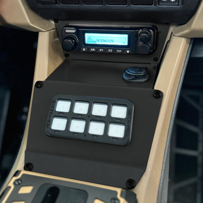 Lower Accessory Panel for 2025 Polaris RZR Pro XP Pro R and Pro S Radio Mount - Jack Mount