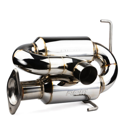 Rpm Polaris Rzr Pro R 3" Dual Sport Muffler W/ 3" Tip