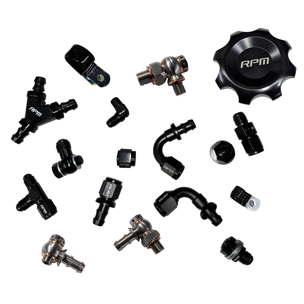 RPM Fuel Tank Fittings and Parts