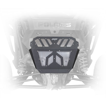 Rear exhaust cover installed on Polaris RZR Pro XP