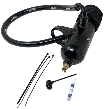 RPM Dual Baffle Polaris Pro R (4 Cyl) Oil Catch Can