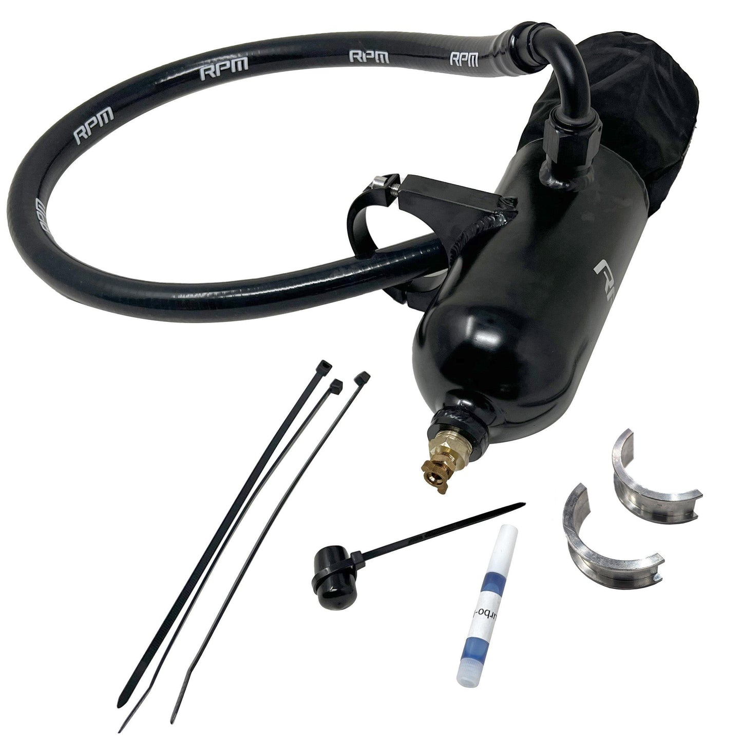 RPM Dual Baffle Polaris Pro R (4 Cyl) Oil Catch Can