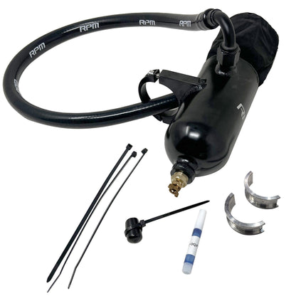 RPM Dual Baffle Polaris Pro R (4 Cyl) Oil Catch Can
