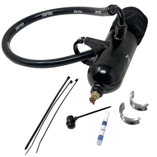 RPM Dual Baffle Polaris Pro R (4 Cyl) Oil Catch Can