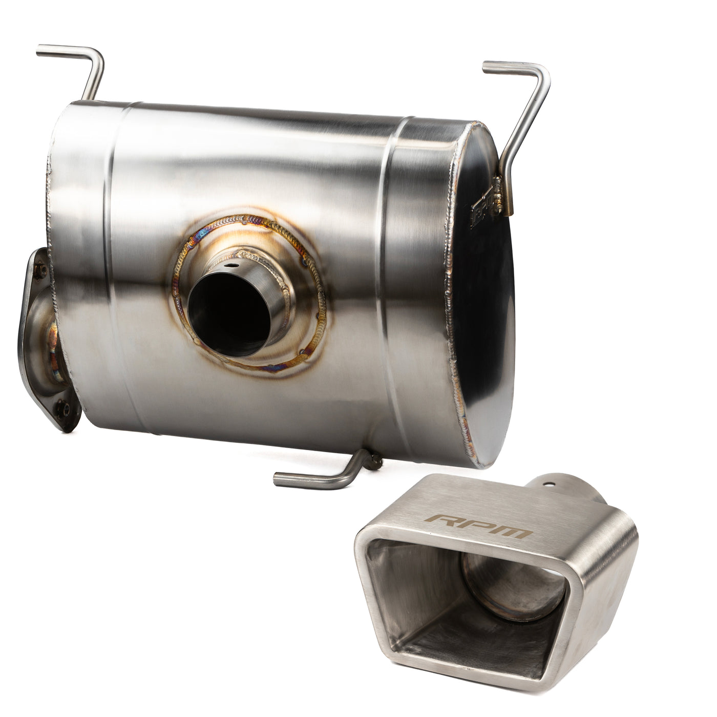 RPM Polaris RZR Pro R E-Valve Chambered 3" Performance Exhaust - Electric Valve Muffler