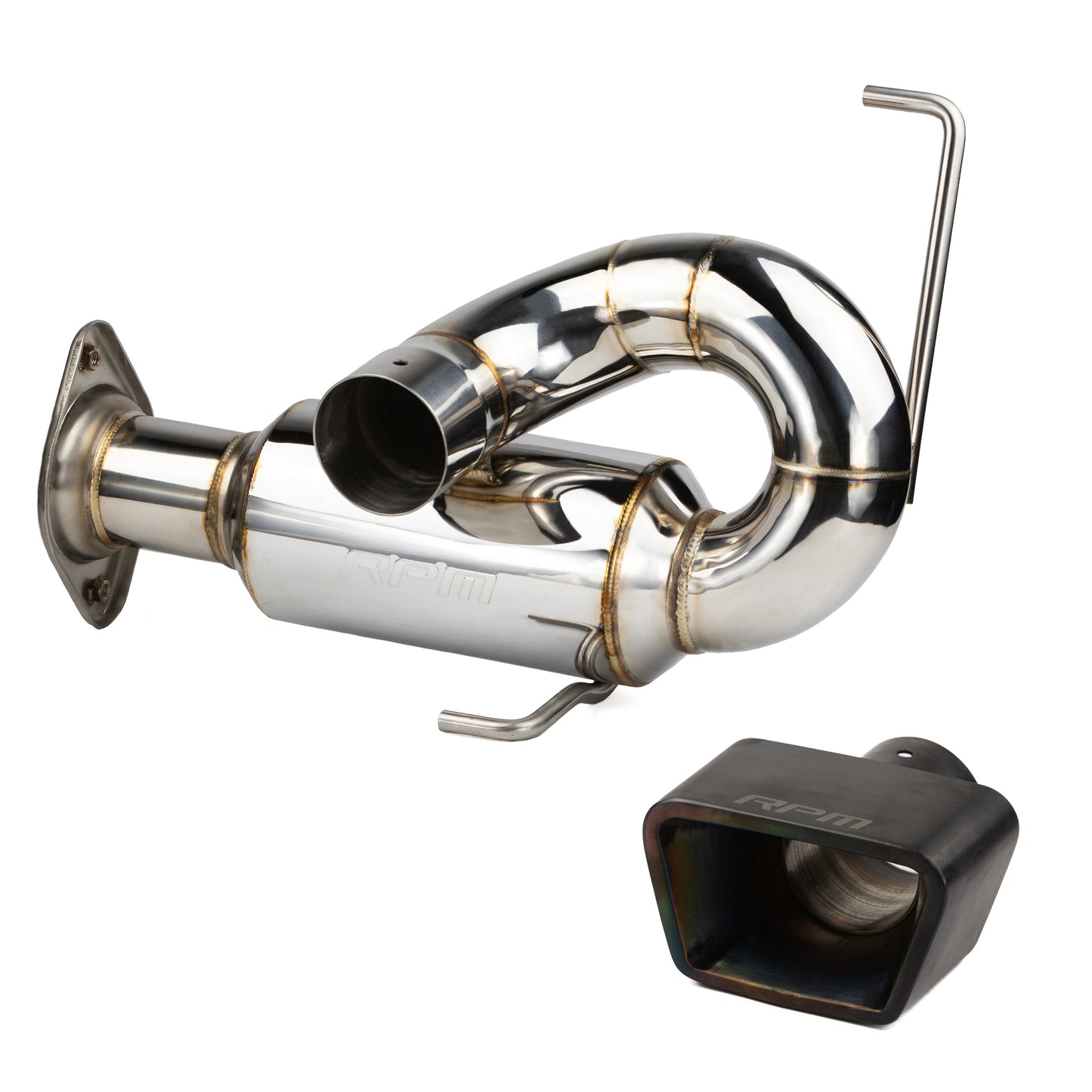 Rpm Polaris Rzr Pro R Rpm 3" Sport Muffler W/ 3" Tip