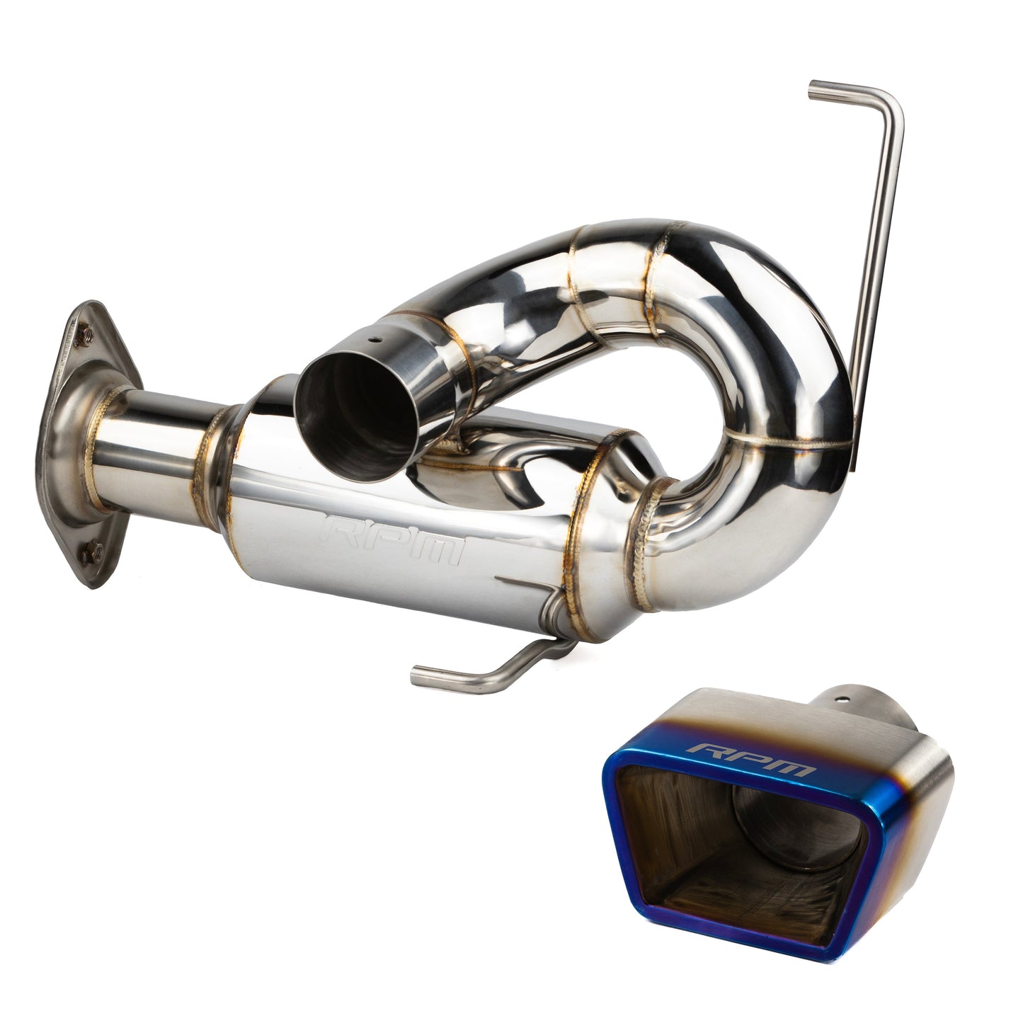 Rpm Polaris Rzr Pro R Rpm 3" Sport Muffler W/ 3" Tip