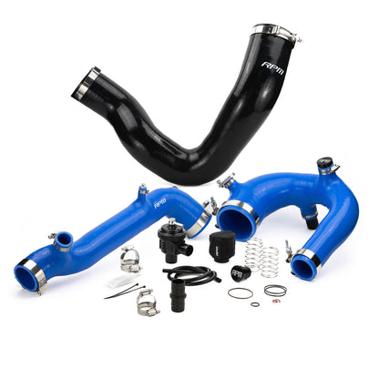 RPM Polaris RZR Turbo R & PRO XP Turbo Silicone Intake J-Tube, Charge Tube W/ BOV, & Intake Tube KIT