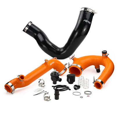 RPM Polaris RZR Turbo R & PRO XP Turbo Silicone Intake J-Tube, Charge Tube W/ BOV, & Intake Tube KIT