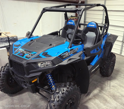 Polaris RZR S 900 & RZR S 1000 2015-2019 Mud Flaps / Fender Extensions, Front & Rear