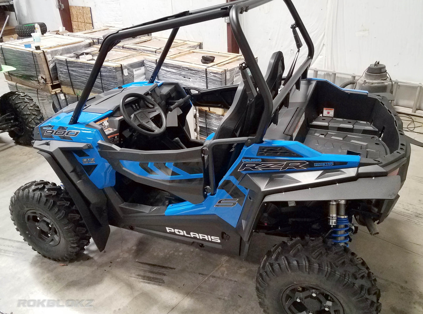 Polaris RZR S 900 & RZR S 1000 2015-2019 Mud Flaps / Fender Extensions, Front & Rear