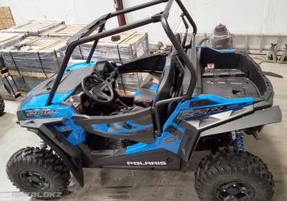 Polaris RZR S 900 & RZR S 1000 2015-2019 Mud Flaps / Fender Extensions, Front & Rear