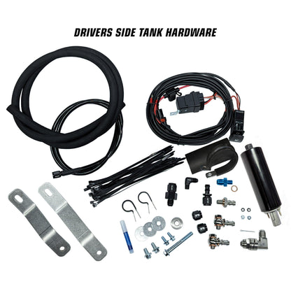 RPM RZR Auxiliary Fuel Tank - 4 Seat XPT / XP1000 / Turbo S 4.5G Auxiliary Fuel Gas Tank Kit