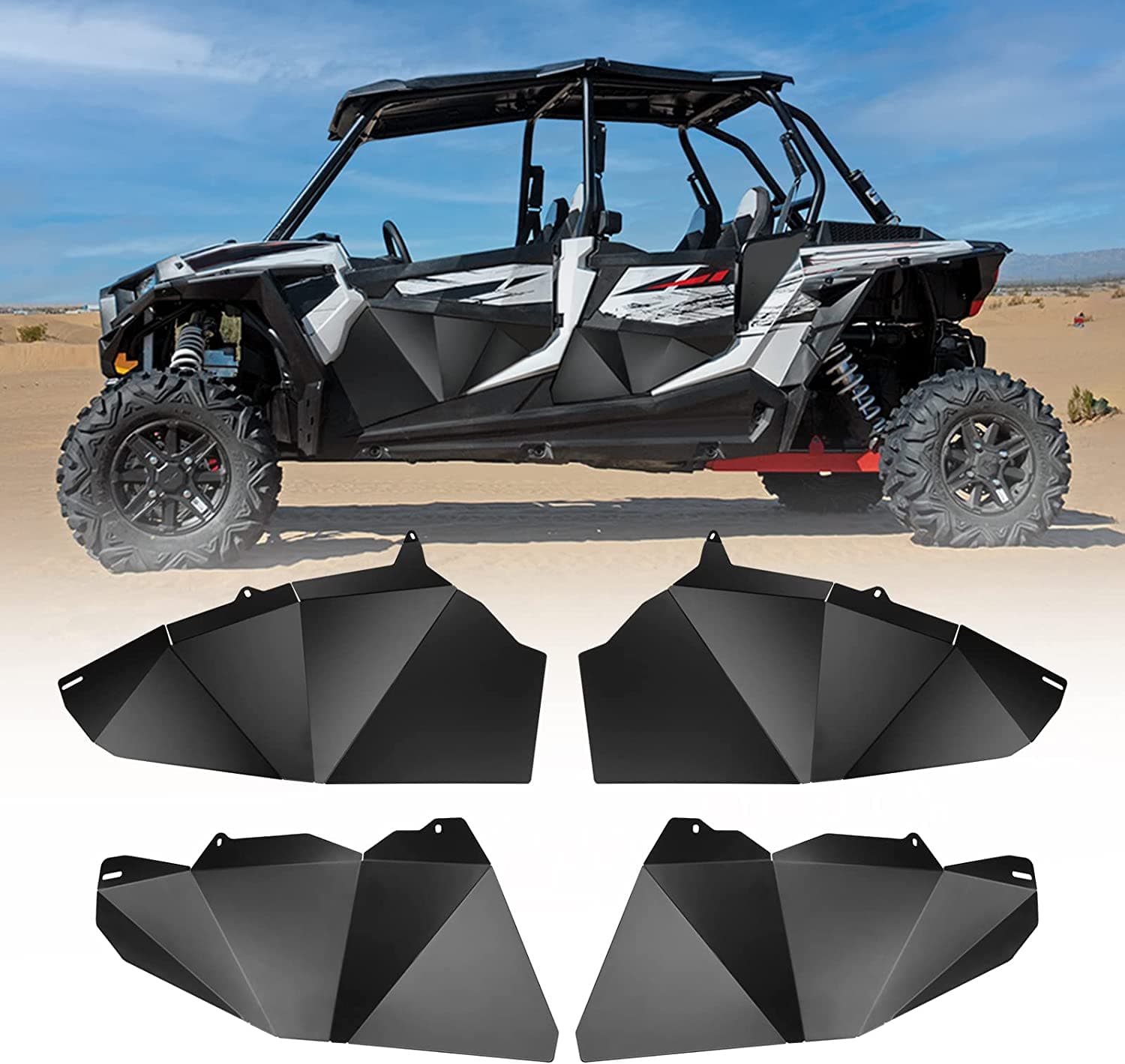 Polaris RZR XP4 1000 /900 Half Lower Door Panel - Kemimoto