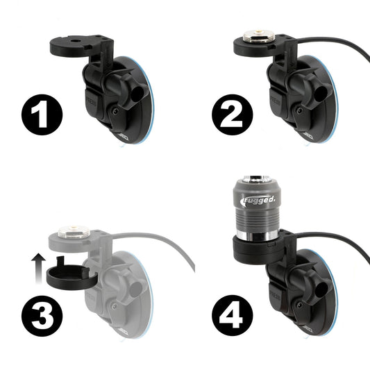 Suction Cup Antenna Mount