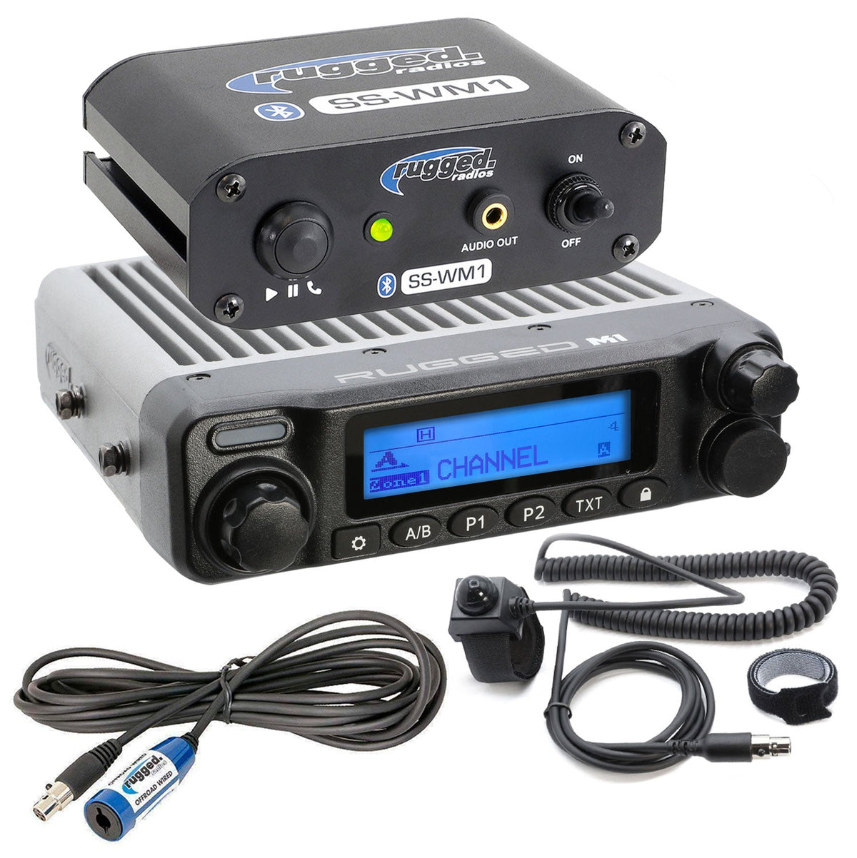 SS-WM1 Single Seat Kit with Digital Radio - Over-the-Head H22 Ultimate