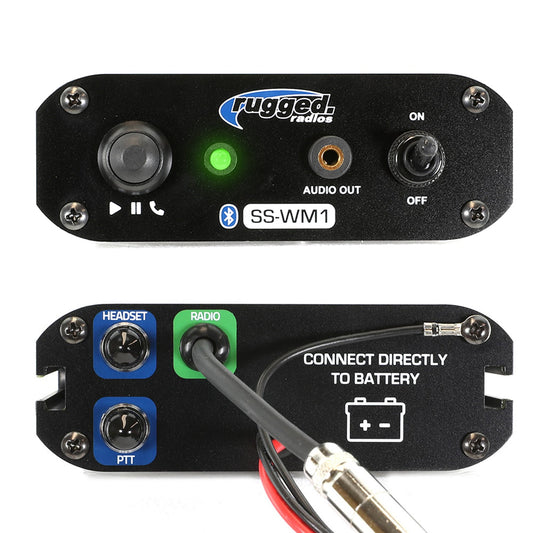 SS-WM1 Single Seat Kit with Digital Radio - AlphaBass Headset