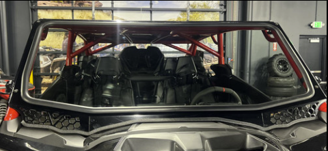 Moto Armor Maverick R Full Glass Windshield