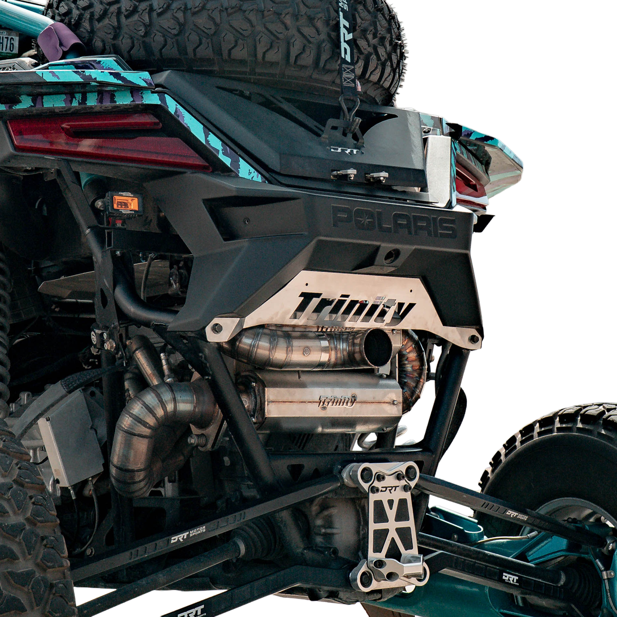 2022-2027 Polaris Pro R - Trinity Racing Stage 5 Dual Slip-On Exhaust System