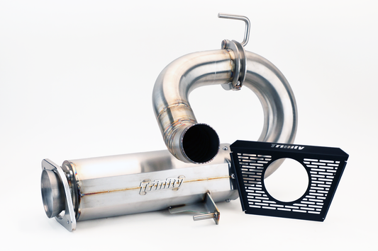 Rzr Pro R Center Exit Slip-On Exhaust