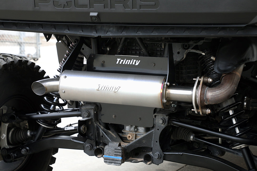 Polaris Xpedition Exhaust - Single Slip On