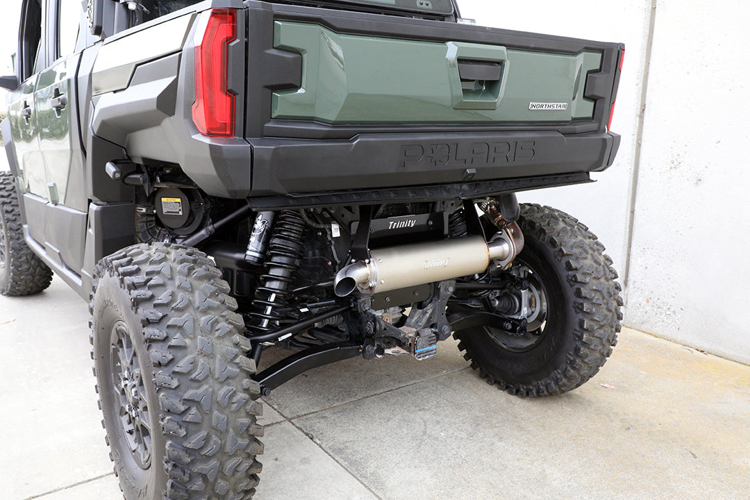 Polaris Xpedition Exhaust - Single Slip On