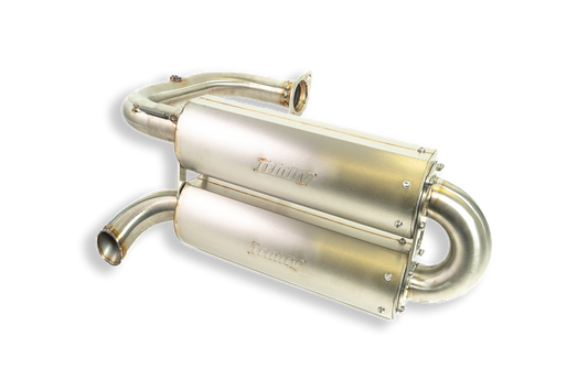 2019-2025 Honda Talon 1000R, 1000X Dual Muffler Single Exit - Quiet Slip On