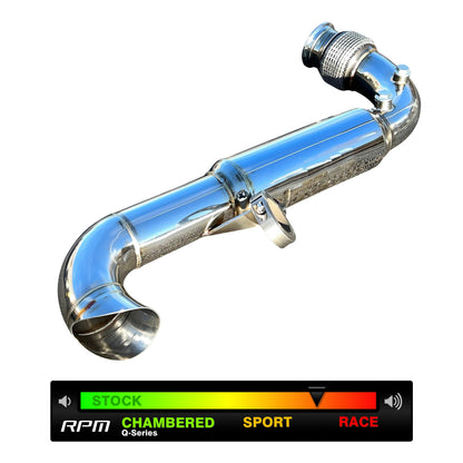 RPM Can-Am X3 Desert Series 3" Turbo Back Full Exhaust