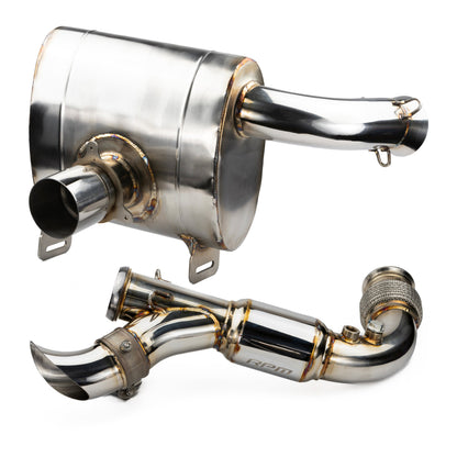 RPM Can-Am Maverick X3 FULL 3" Chambered Q-Series Turbo Back Exhaust System