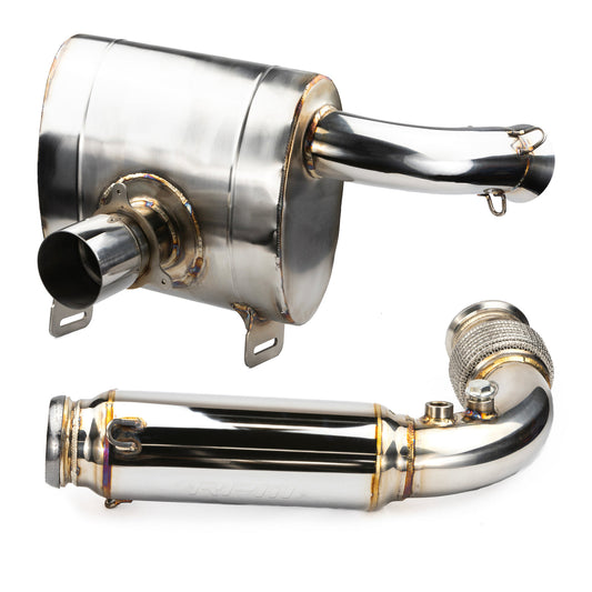 RPM Can-Am Maverick X3 FULL 3" Chambered Q-Series Turbo Back Exhaust System
