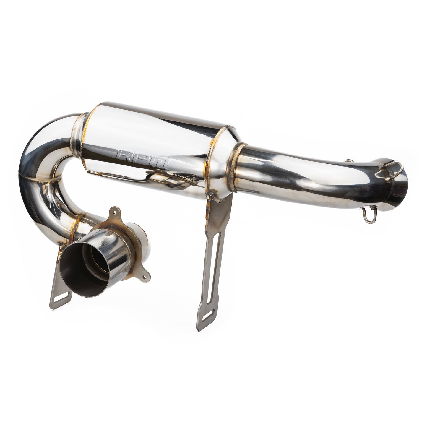 RPM X3 FULL 3" Exhaust Monster Core Muffler & Mid Pipe Can Am Maverick X3 Turbo, R, & RR 2017-2025