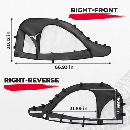 Lower Doors Inserts & Soft Cab Enclosures for CFMOTO ZForce 950