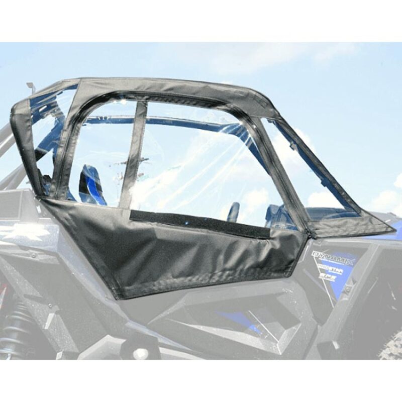 Seizmik 18-21 Polaris RZR Turbo S Soft Doors w/ Zippers Kit