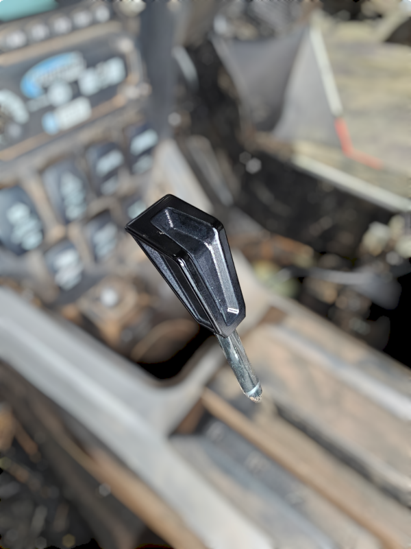 Elektric Offroad 2020+ Polaris RZR Pro XP/Pro R/ Turbo R Volt Shift Knob Anodized Black