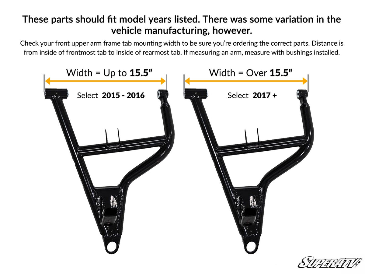 Polaris RZR 900 to RZR S 900 Suspension Conversion Kit - High Clearance - 1.5 Offset