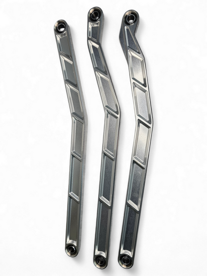 Elektric Offroad 2017+ Can-Am X3 Maverick High Clearance Radius Rods In Clear Finish For 72In