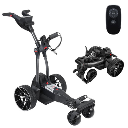 Remote electric golf caddy