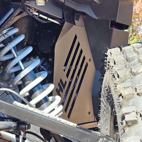 High Lifter Rear Inner Wheel Well Covers - Rear Inner Rear Well Cover Polaris