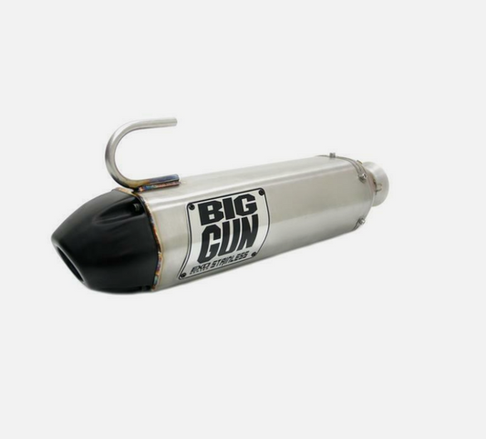 Big Gun Exhaust 09-13 Polaris Ranger 700/XP/HD/EFI/EPS EXO Stainless Slip On Exhaust