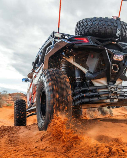 Elektric Offroad 2017+ Can Am Maverick X3 Volt Billet Radius Rods Anodized Clear (RS 72In Model)