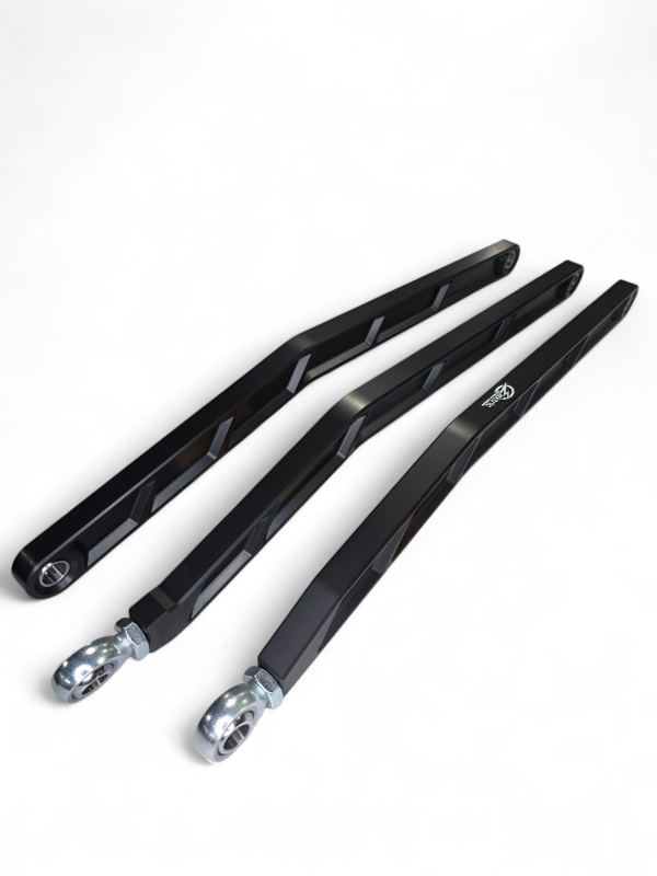 Elektric Offroad 2017+ Can Am Maverick X3 Volt Billet Radius Rods Anodized Black RS 72In Model Only