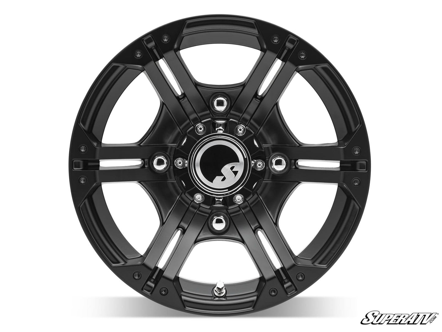Sticky XT Warrior Tires 34x10x14 on 14x7 Bandit H-Series Black Wheels 4/156 Pattern