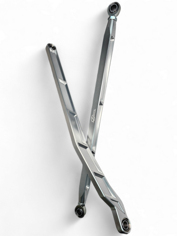 Elektric Offroad 2022+ Polaris RZR Pro Turbo R Billet High Clearance Radius Rods Anodized Clear