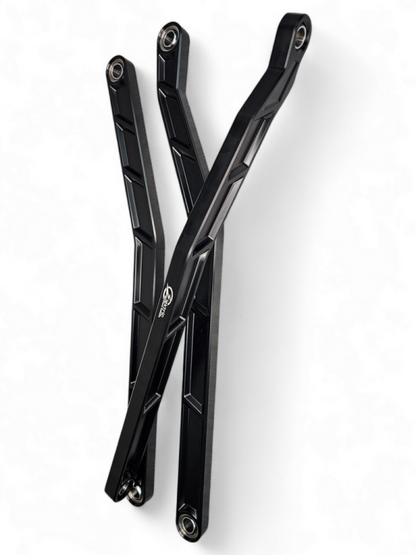 Elektric Offroad 2017+ Can-Am X3 Maverick High Clearance Radius Rods In Black Finish For 72In