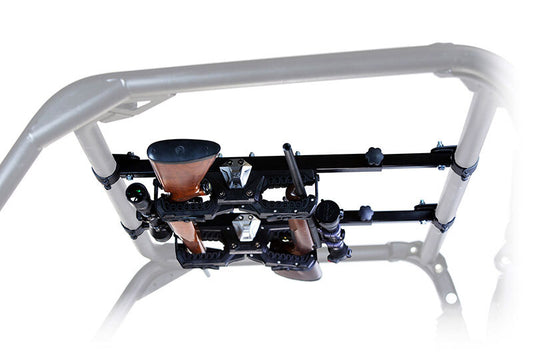 Seizmik 01+ A Cat/ Hon/JD/ Kaw/ Pol/ Suz/ Yam UTV OHGR 2 Gun Rack 1.75 in.