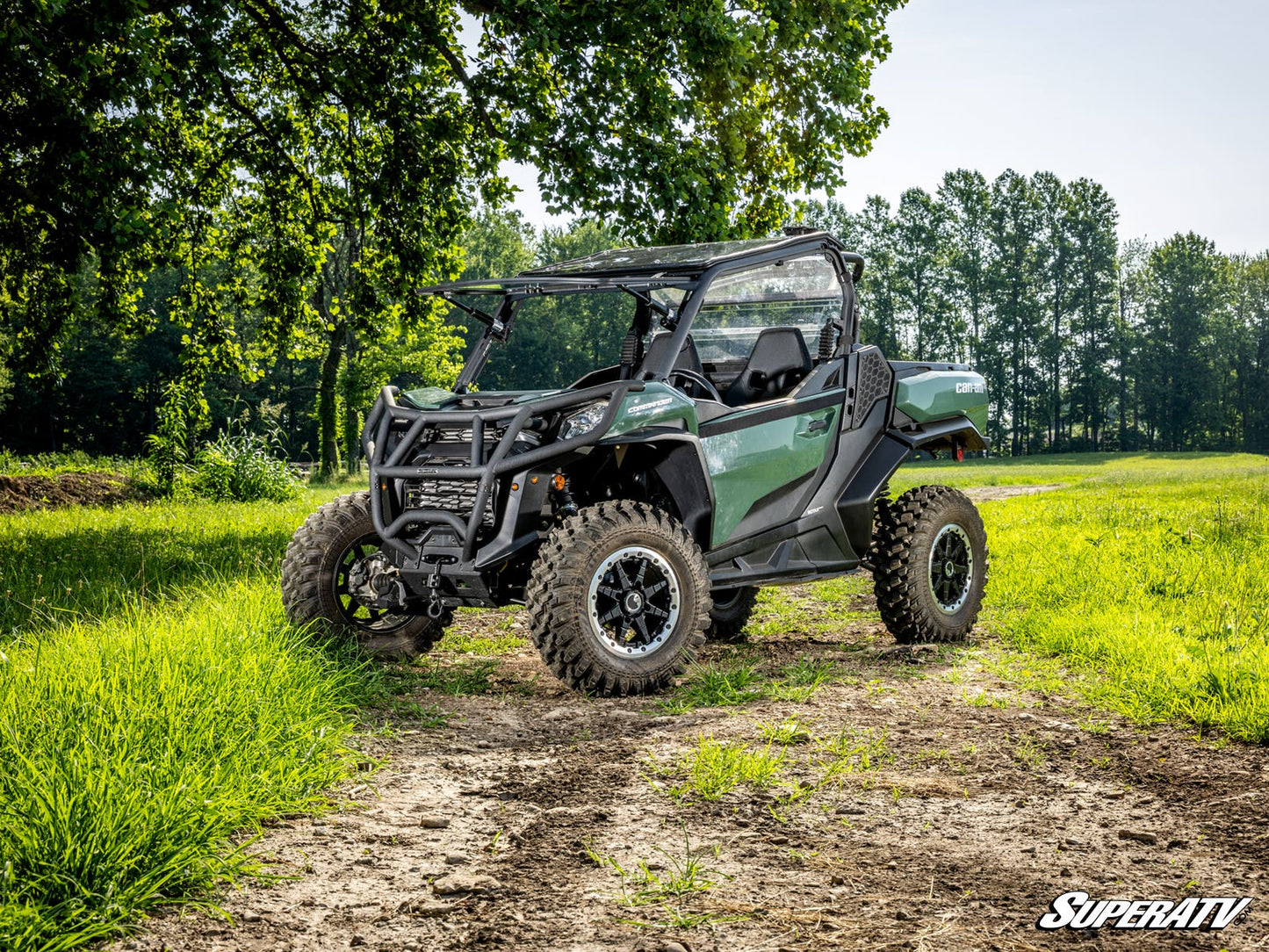 Can-Am Maverick Trail MaxDrive Power Flip Glass Windshield