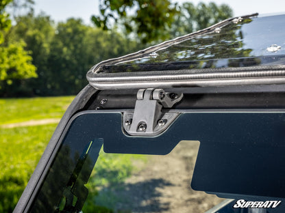 Can-Am Commander MaxDrive Power Flip Glass Windshield