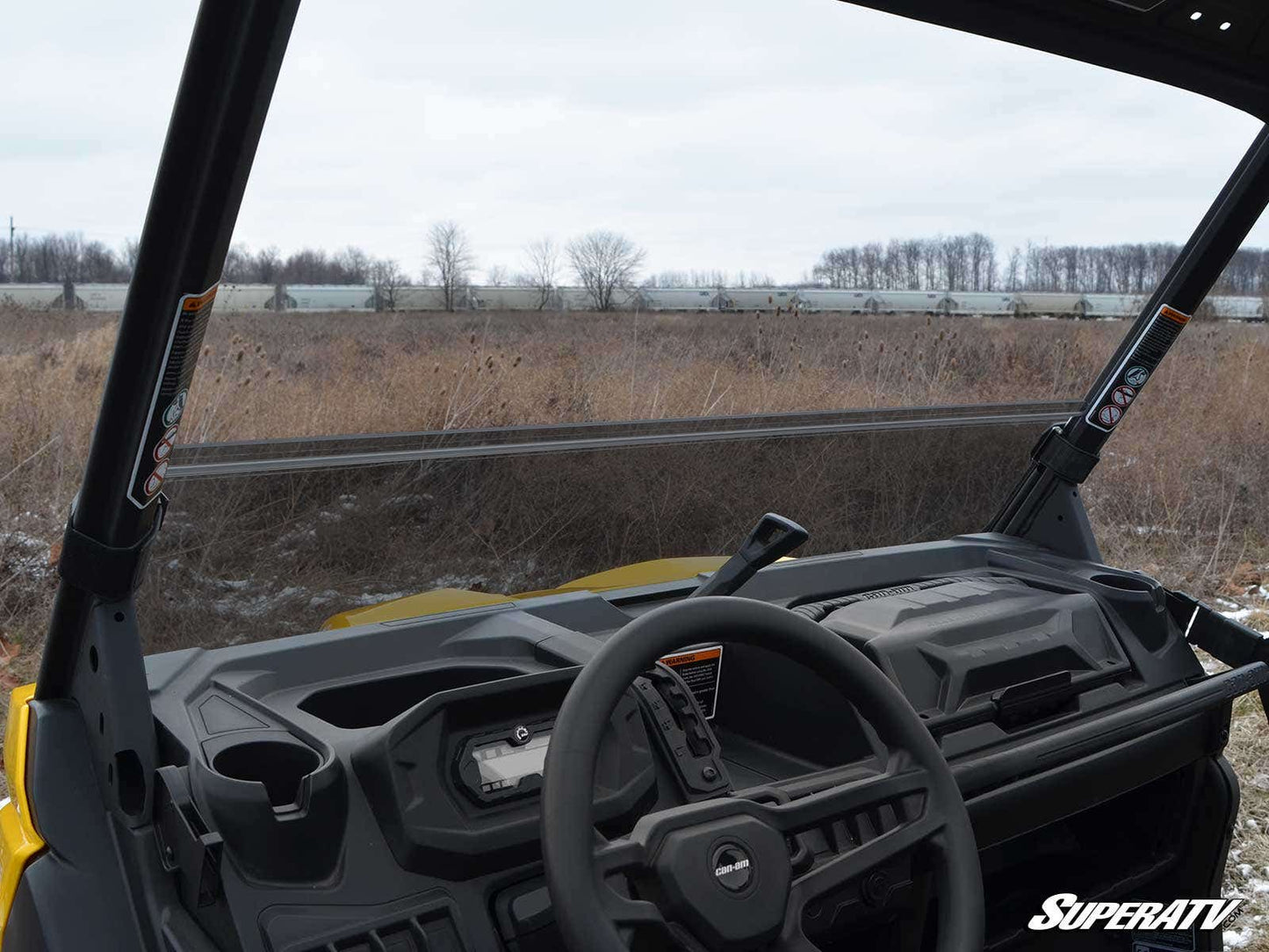 Can-Am Defender HD8 Half Windshield